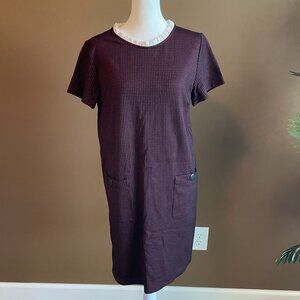 Loft Printed Dress with collar